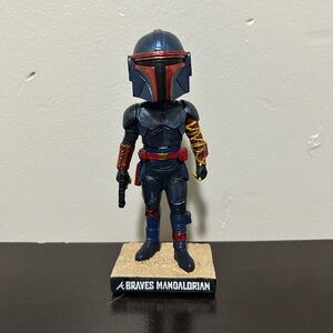 New Atlanta Braves Star Wars Mandalorian Bobblehead 5/19/23